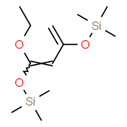 ChemSpider 2D Image | (4E)-4-Ethoxy-2,2,8,8-tetramethyl-6-methylene-3,7-dioxa-2,8-disilanon-4-ene | C12H26O3Si2