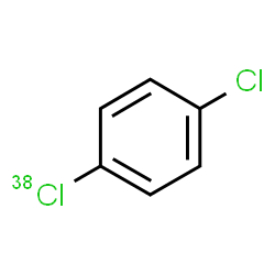 ChemSpider 2D Image | 1-Chloro-4-(~38~Cl)chlorobenzene | C6H4Cl38Cl