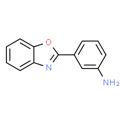 ChemSpider 2D Image | 3-(1,3-Benzoxazol-2-yl)aniline | C13H10N2O