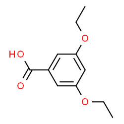 ChemSpider 2D Image | 3,5-Diethoxybenzoic acid | C11H14O4