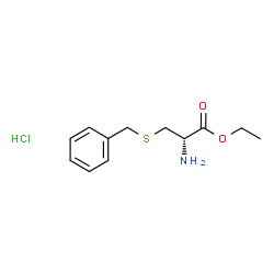 ChemSpider 2D Image | Ethyl S-benzyl-D-cysteinate hydrochloride (1:1) | C12H18ClNO2S
