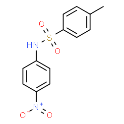 ChemSpider 2D Image | 4'-Nitro-p-toluenesulfonanilide | C13H12N2O4S