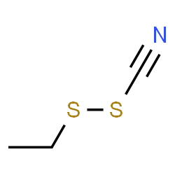 ChemSpider 2D Image | (Cyanodisulfanyl)ethane | C3H5NS2