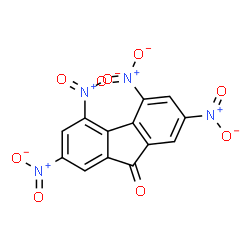 ChemSpider 2D Image | 2,4,5,7-Tetranitro-9-fluorenone | C13H4N4O9