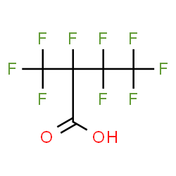ChemSpider 2D Image | 2,3,3,4,4,4-Hexafluoro-2-(trifluoromethyl)butanoic acid | C5HF9O2