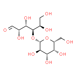 ChemSpider 2D Image | 4-O-beta-D-Galactopyranosyl-D-altrose | C12H22O11