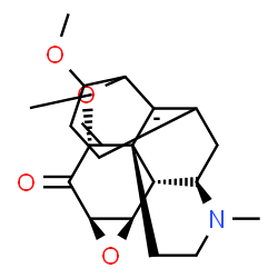 ChemSpider 2D Image | (1S,5R,13R,15R,17R,18R)-10-Methoxy-4-methyl-12,16-dioxa-4-azahexacyclo[9.7.1.0~1,13~.0~5,18~.0~7,19~.0~15,17~]nonadeca-7(19),8,10-trien-14-one | C18H19NO4