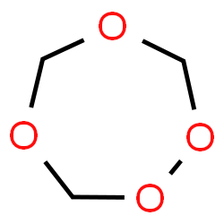 ChemSpider 2D Image | 1,2,4,6-Tetroxepane | C3H6O4