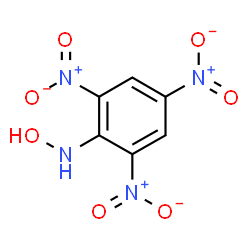 ChemSpider 2D Image | N-Hydroxy-2,4,6-trinitroaniline | C6H4N4O7