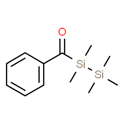 ChemSpider 2D Image | (Pentamethyldisilanyl)(phenyl)methanone | C12H20OSi2