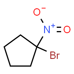 ChemSpider 2D Image | 1-Bromo-1-nitrocyclopentane | C5H8BrNO2