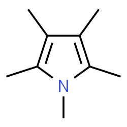 ChemSpider 2D Image | 1,2,3,4,5-Pentamethyl-1H-pyrrole | C9H15N