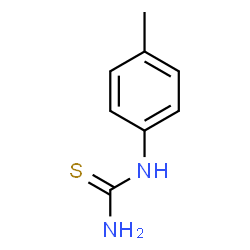 ChemSpider 2D Image | 1-p-Tolylthiourea | C8H10N2S