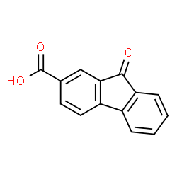 ChemSpider 2D Image | Fluorenone-2-carboxylic acid | C14H8O3
