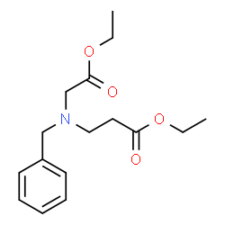 ChemSpider 2D Image | Ethyl 3-(benzyl(2-ethoxy-2-oxoethyl)amino)propanoate | C16H23NO4