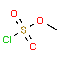 ChemSpider 2D Image | methyl chlorosulfate | CH3ClO3S