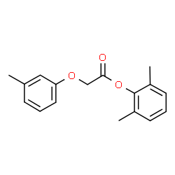 ChemSpider 2D Image | 2,6-Dimethylphenyl (3-methylphenoxy)acetate | C17H18O3
