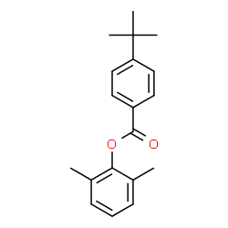 ChemSpider 2D Image | 2,6-dimethylphenyl 4-tert-butylbenzoate | C19H22O2