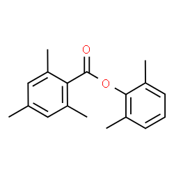 ChemSpider 2D Image | 2,6-Dimethylphenyl 2,4,6-trimethylbenzoate | C18H20O2