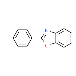 ChemSpider 2D Image | 2-p-tolylbenzoxazole | C14H11NO