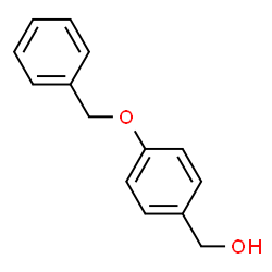 ChemSpider 2D Image | 4-Benzyloxybenzyl alcohol | C14H14O2