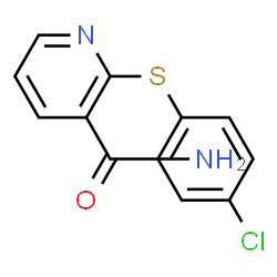 ChemSpider 2D Image | 2-[(4-Chlorophenyl)sulfanyl]nicotinamide | C12H9ClN2OS