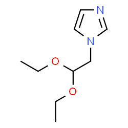 ChemSpider 2D Image | 1-(2,2-Diethoxyethyl)-1H-imidazole | C9H16N2O2