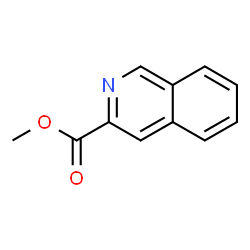 ChemSpider 2D Image | Methyl 3-isoquinolinecarboxylate | C11H9NO2