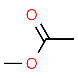 ChemSpider 2D Image | Methyl acetate | C3H6O2