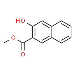 ChemSpider 2D Image | Methyl 2-hydroxy-3-naphthoate | C12H10O3