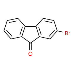 ChemSpider 2D Image | 2-Bromo-9-fluorenone | C13H7BrO