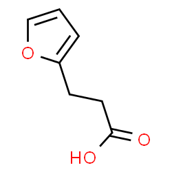 ChemSpider 2D Image | 2-Furanpropionic acid | C7H8O3