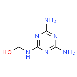 ChemSpider 2D Image | hydroxymethylmelamine | C4H8N6O