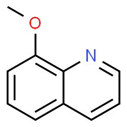 ChemSpider 2D Image | 8-Methoxyquinoline | C10H9NO