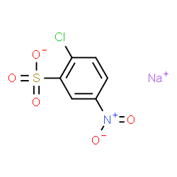 ChemSpider 2D Image | Sodium 2-chloro-5-nitrobenzenesulfonate | C6H3ClNNaO5S
