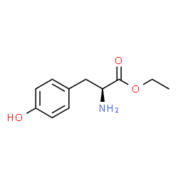 ChemSpider 2D Image | Ethyl L-tyrosinate | C11H15NO3