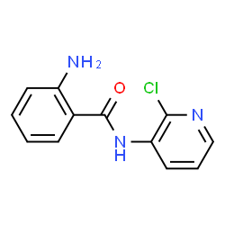 ChemSpider 2D Image | 2-Amino-N-(2-chloro-3-pyridinyl)benzamide | C12H10ClN3O