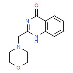 ChemSpider 2D Image | 2-(morpholinomethyl)quinazolin-4-ol | C13H15N3O2