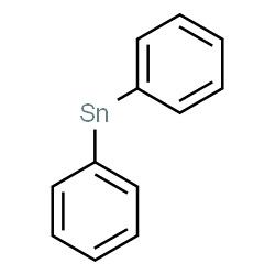 ChemSpider 2D Image | Diphenyl-lambda~2~-stannane | C12H10Sn