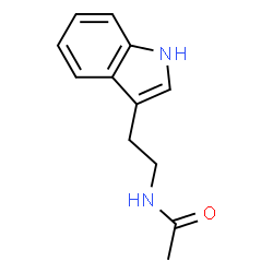 ChemSpider 2D Image | N-Acetyltryptamine | C12H14N2O