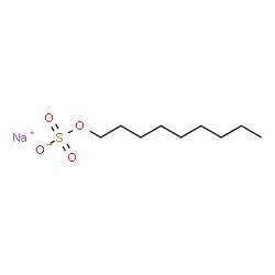 ChemSpider 2D Image | Sodium nonyl sulfate | C9H19NaO4S