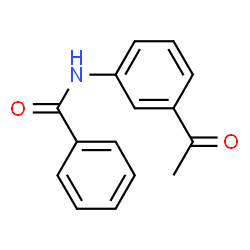 ChemSpider 2D Image | N-(3-Acetylphenyl)benzamide | C15H13NO2
