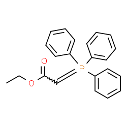 ChemSpider 2D Image | Triphenylcarbethoxymethylenephosphorane | C22H21O2P