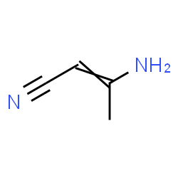 ChemSpider 2D Image | 3-Amino-2-butenenitrile | C4H6N2