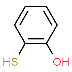 ChemSpider 2D Image | 2-Mercaptophenol | C6H6OS