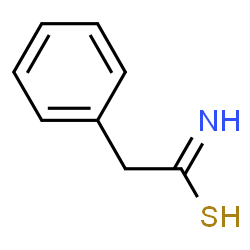 ChemSpider 2D Image | 2-Phenylethanethioamide | C8H9NS