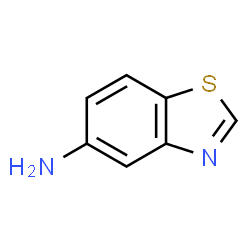 ChemSpider 2D Image | Benzothiazol-5-ylamine | C7H6N2S