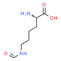 ChemSpider 2D Image | N(6)-Formyl-L-lysine | C7H14N2O3