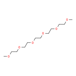 ChemSpider 2D Image | 2,5,8,11,14,17-Hexaoxaoctadecane | C12H26O6