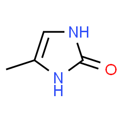 ChemSpider 2D Image | 1,3-Dihydro-4-methyl-2H-imidazol-2-one | C4H6N2O